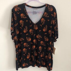 Jollidays HALLOWEEN Short Sleeve Top 2X